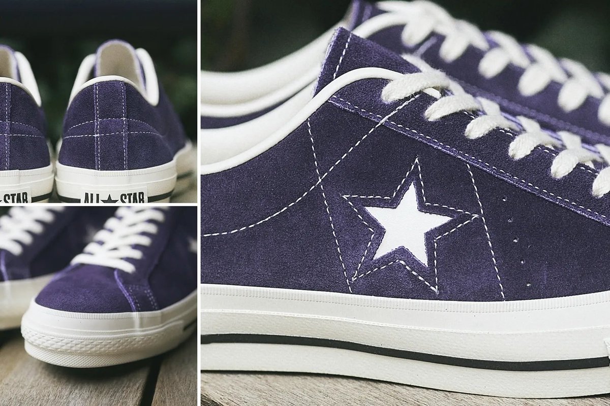 2025年 2/14 発売】 CONVERSE ONE STAR J SUEDE “Purple” (コンバース