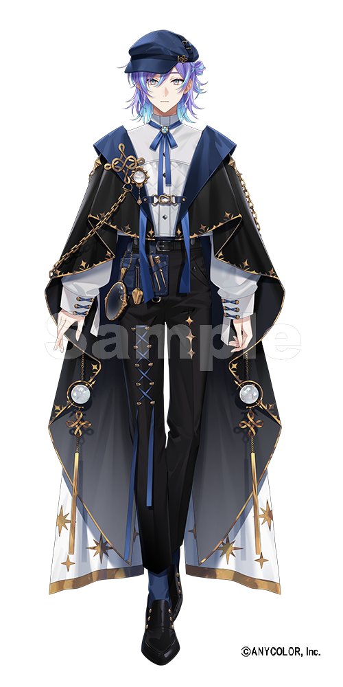 にじさんじ、星導ショウくんの新衣装のお仕立てをさせていただきました