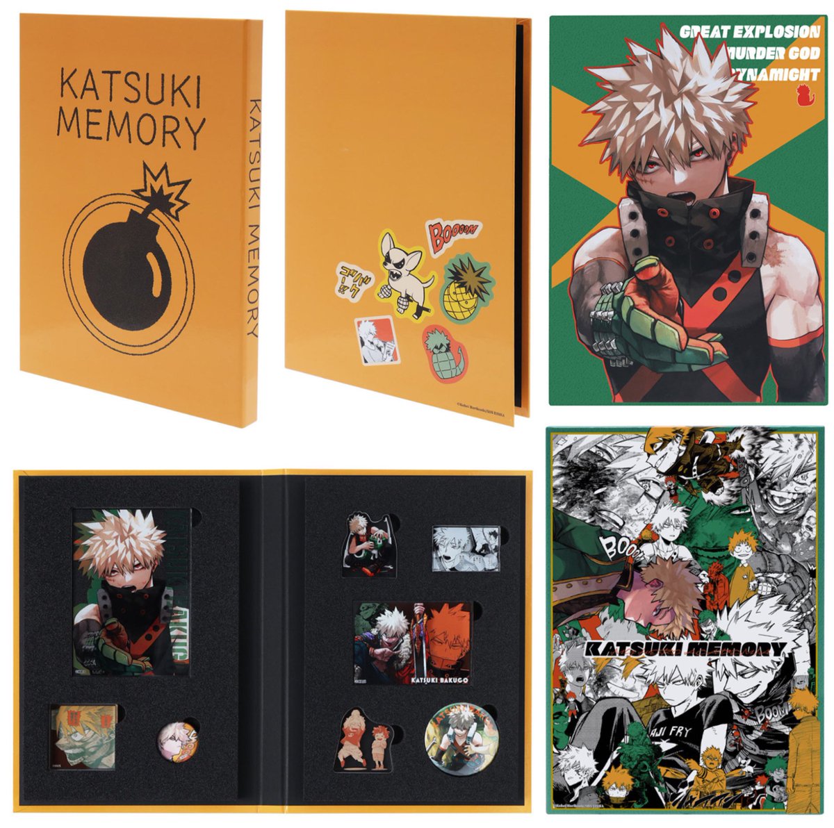 堀越耕平『僕のヒーローアカデミア』原画展 販売グッズ「KATSUKI