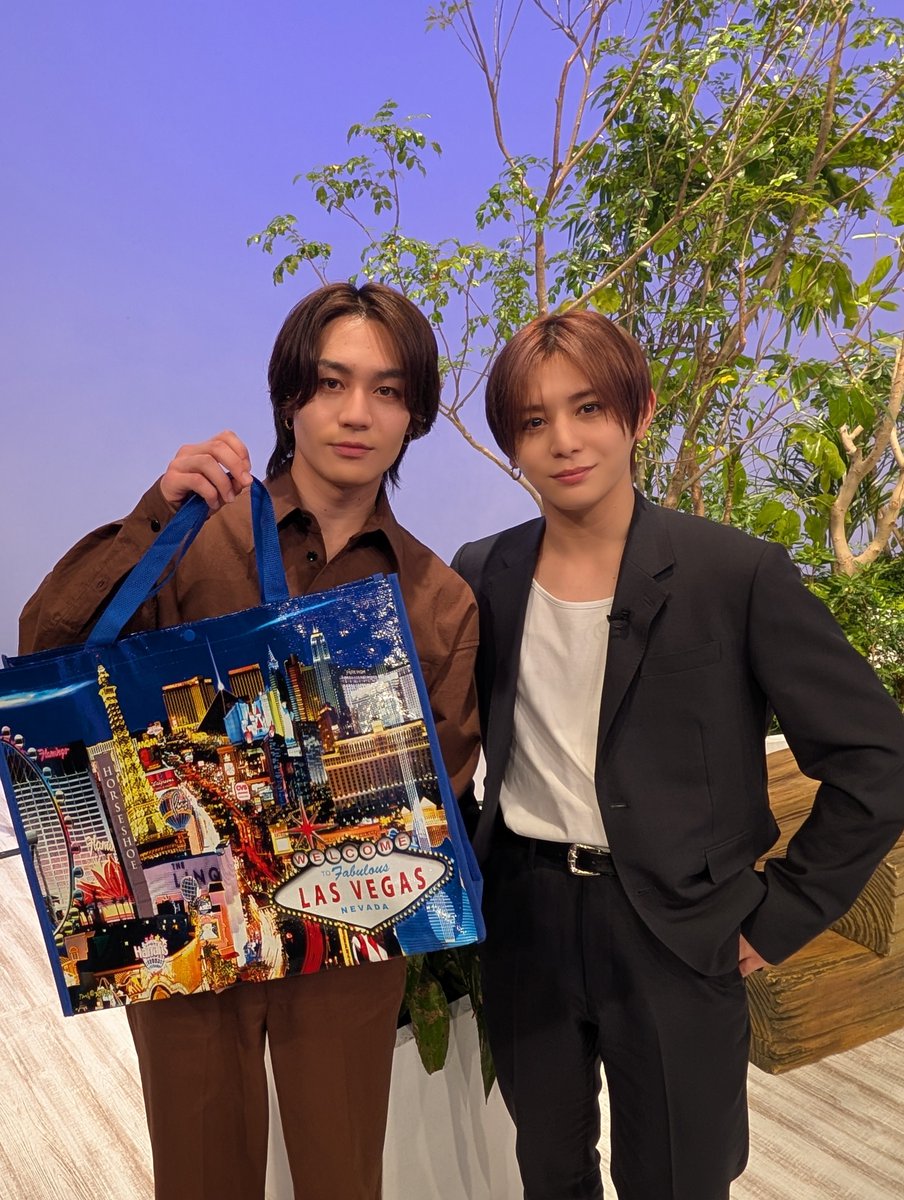 スタジオ収録には #山田涼介 さんの後輩 #松田元太 さんがサプライズ