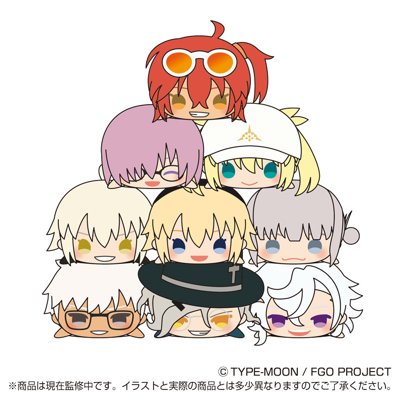 新商品情報】 もちもちマスコット Fate/Grand Order Summer1 全9種