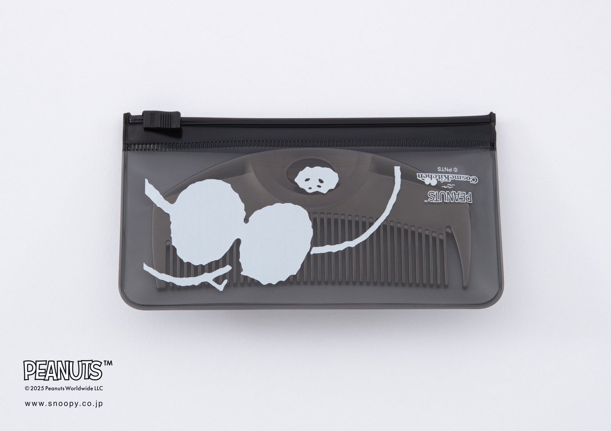 ラブクロム】スヌーピーが描かれたヘアコームが登場 コスメキッチン