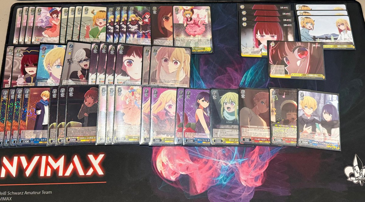 ゆ*い様 ヴァイスシュヴァルツ 推しの子 扉門デッキ ゆ*い様 ヴァイス