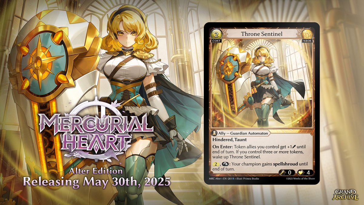 Mercurial Heart Alter Edition releases next month, and it's time