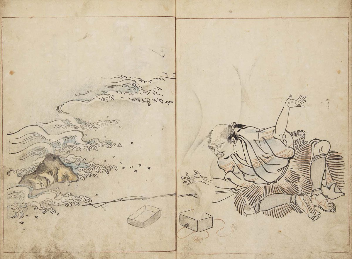 大河べらぼう 第18回にちなんだ浮世絵をご紹介。歌麿の師匠、鳥山石燕