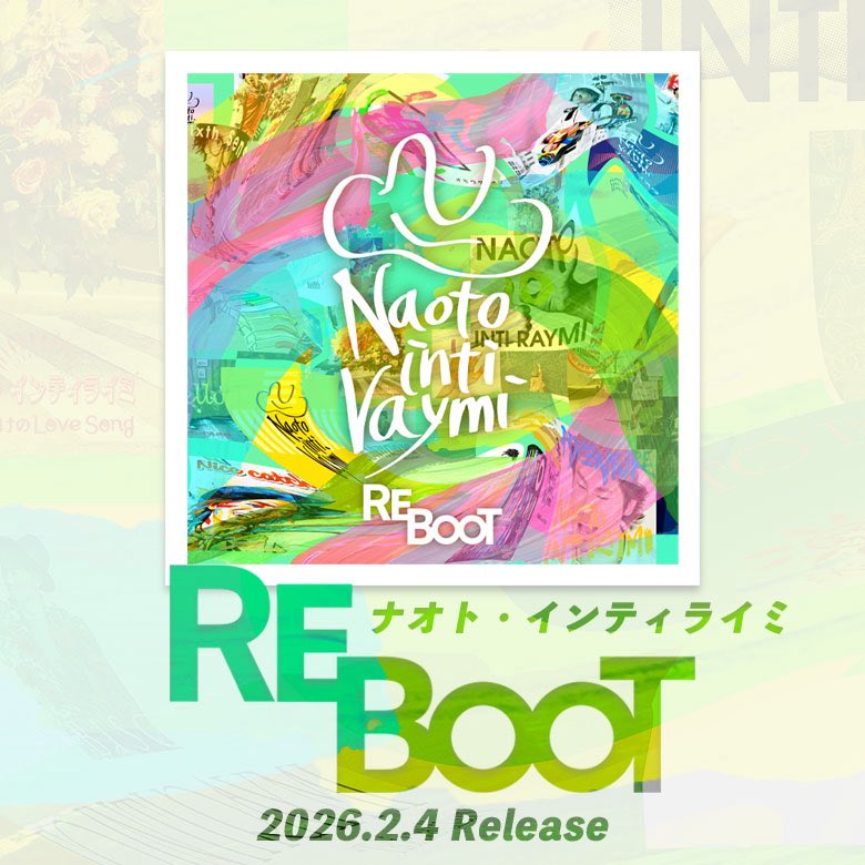 🌈━━━━━━━━ 2026.02.04 New Album「REBOOT」 Release