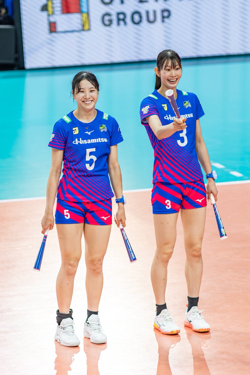 26.2.8 #中島咲愛 選手 #北窓絢音 選手 #saga久光スプリングス 大同