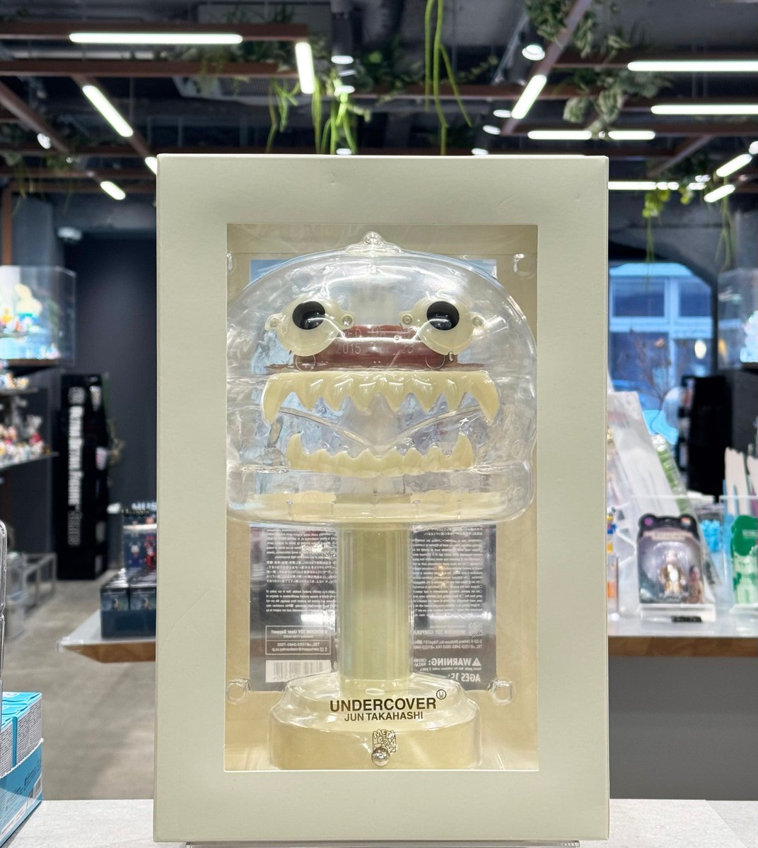 Today's MEDICOM TOY TOKYO】 「UNDERCOVER HAMBURGER LAMP CLEAR」が