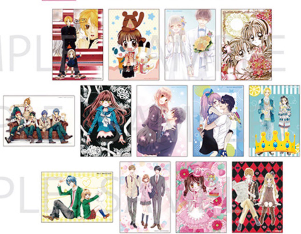 りぼんカフェ 夢色パティシエール 缶バッジ アクリルステッカー