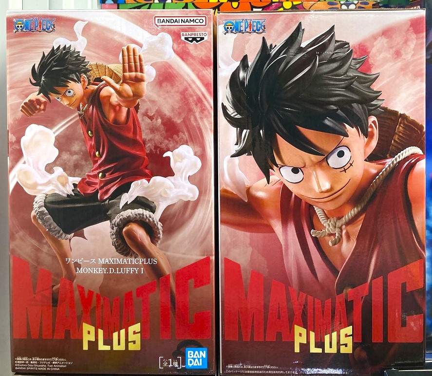 景品情報】 ＃ワンピース MAXIMATICPLUS MONKEY.D.LUFFY Ⅰ 入荷&投入