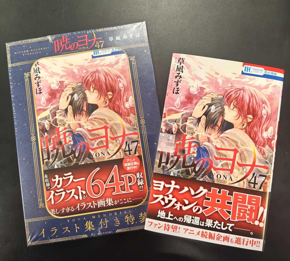 物語はいよいよクライマックスへ！ 『暁のヨナ』47巻 通常版、特装版