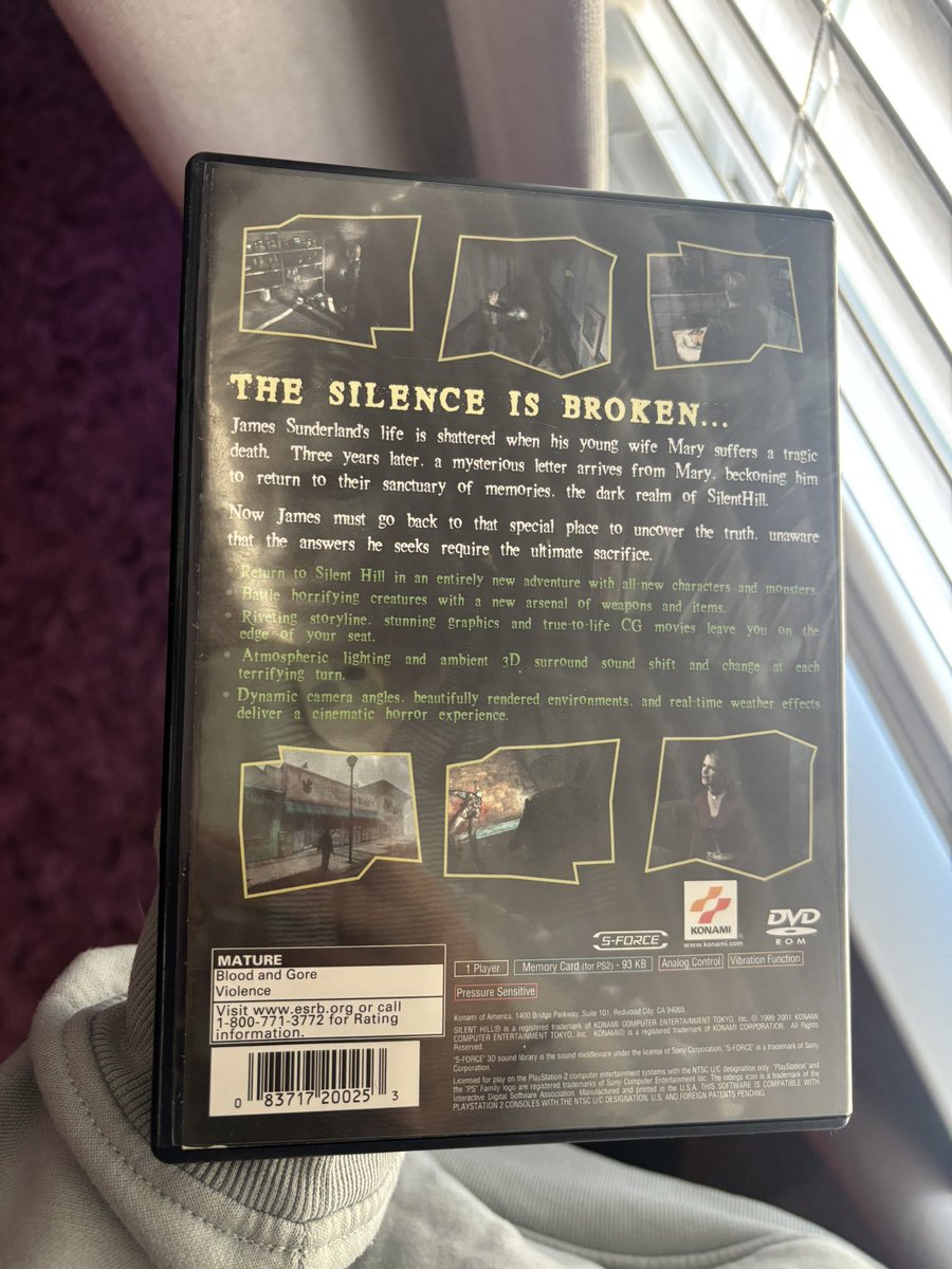 Slowly expanding my Silent Hill collection to prep for my journey