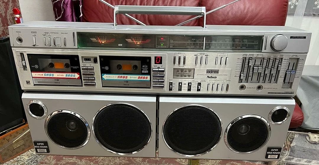 Toshiba RT-S98 Mackenzie, 1982. #80s #technology #boombox