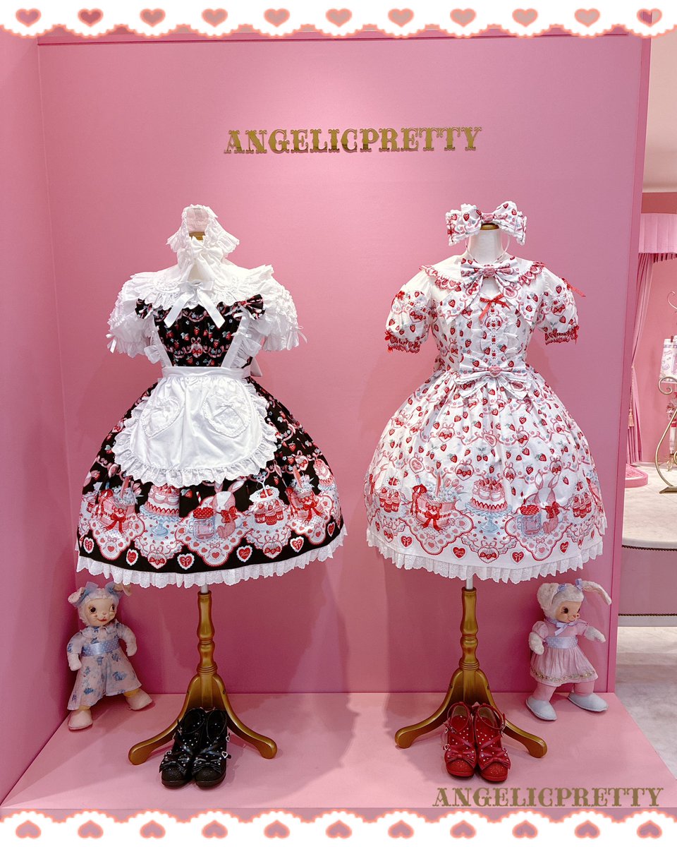 🍓Strawberry Cake Party 🍓 ワンピース（左）¥49,500（税込