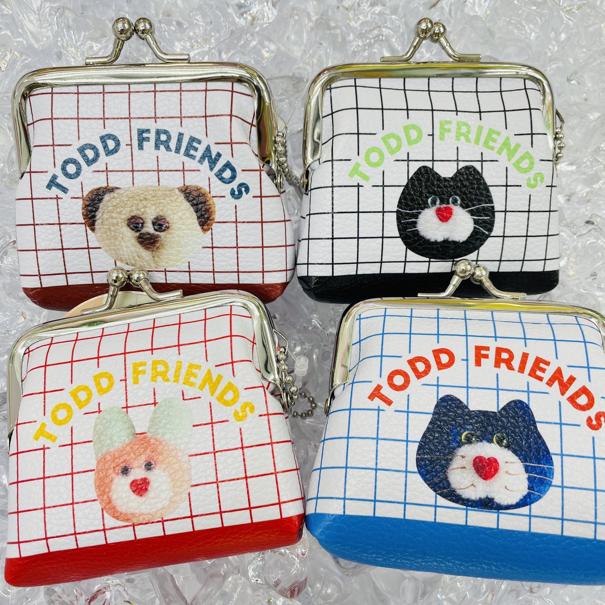 ✨入荷しました✨ ／ mojojojo PVCがま口ﾎﾟｰﾁ 4種 ＼ ご来店の