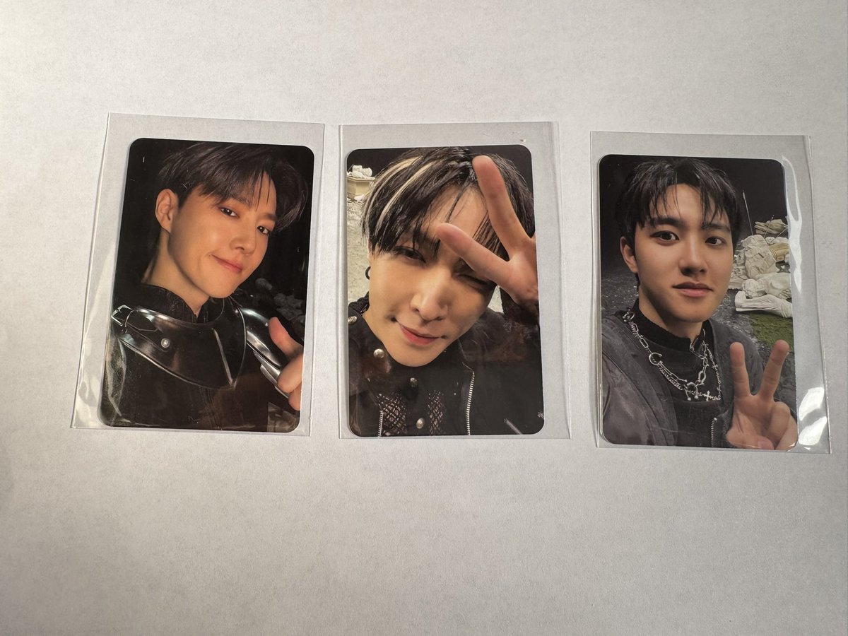 EXO REVERXE 交換 トレカ 【譲】 スホ、レイ、D.O.ギョンス、 ポスカ