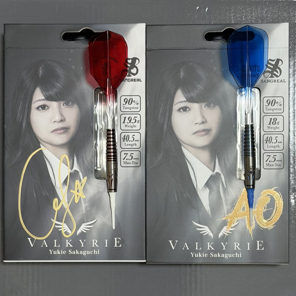 推しダーツプロ坂口優希恵選手のバレンタイン限定バレルが届いた♬開封