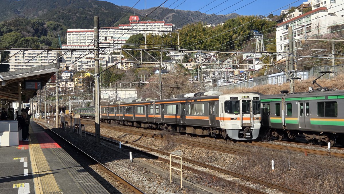 さて、来宮から伊東線で熱海まで戻ってきたので、ここからはいつも通り