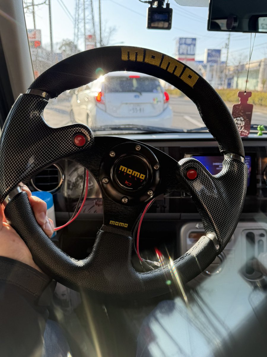 8年温めた秘蔵のステアリングw