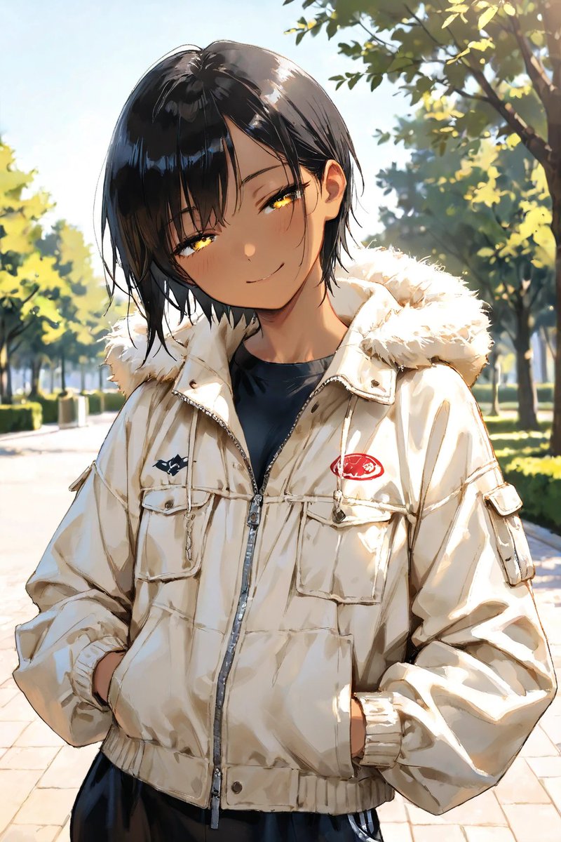 おはようございます SFW illustration