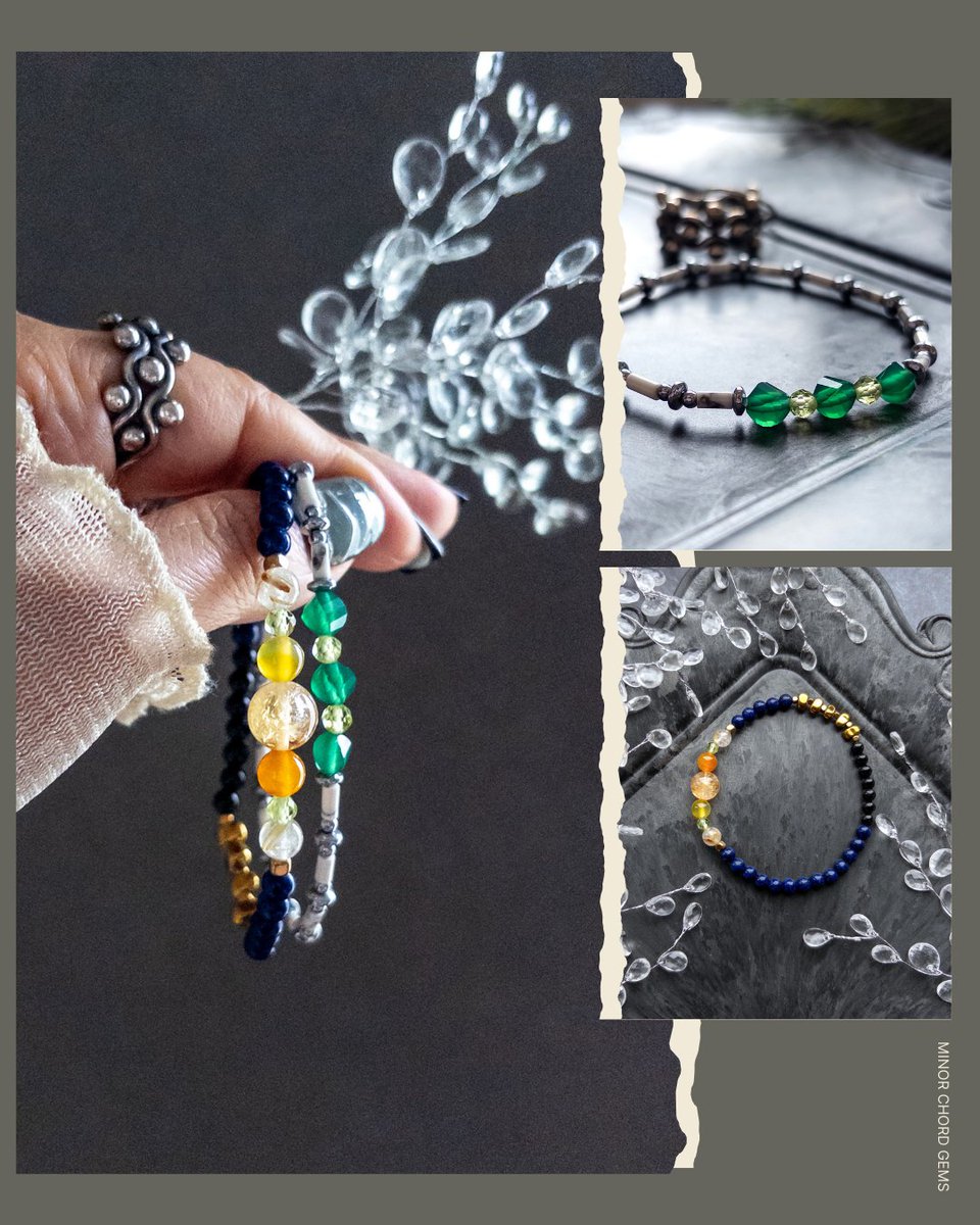 グリーンのブレスレット好き💚(最推しカラーって事もあるw