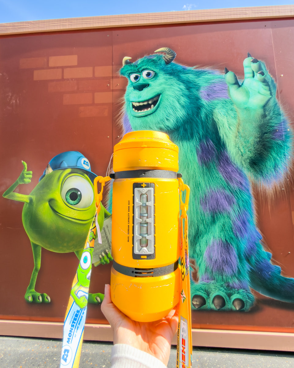 蓋を開けると悲鳴がながれる！ ディズニー・ハリウッド・スタジオ