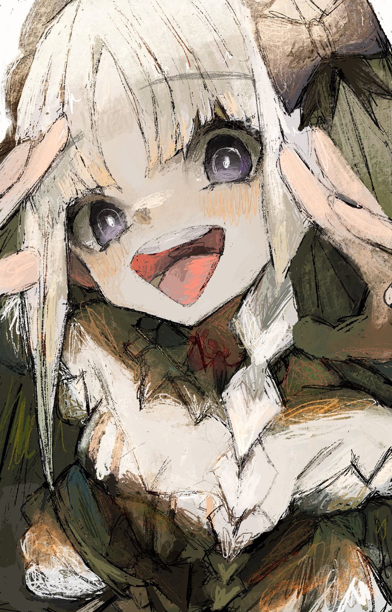 この2月ほぼほぼ毎日描いてたから、2月の3日と26日の絵を比べたら