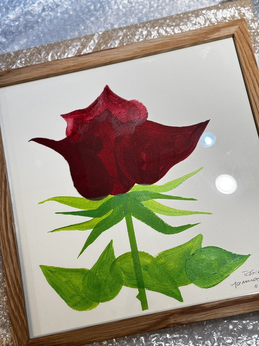 ふーん🌹◡̈* ポケモンとは関係がないのですが、山口一郎さんの原画を