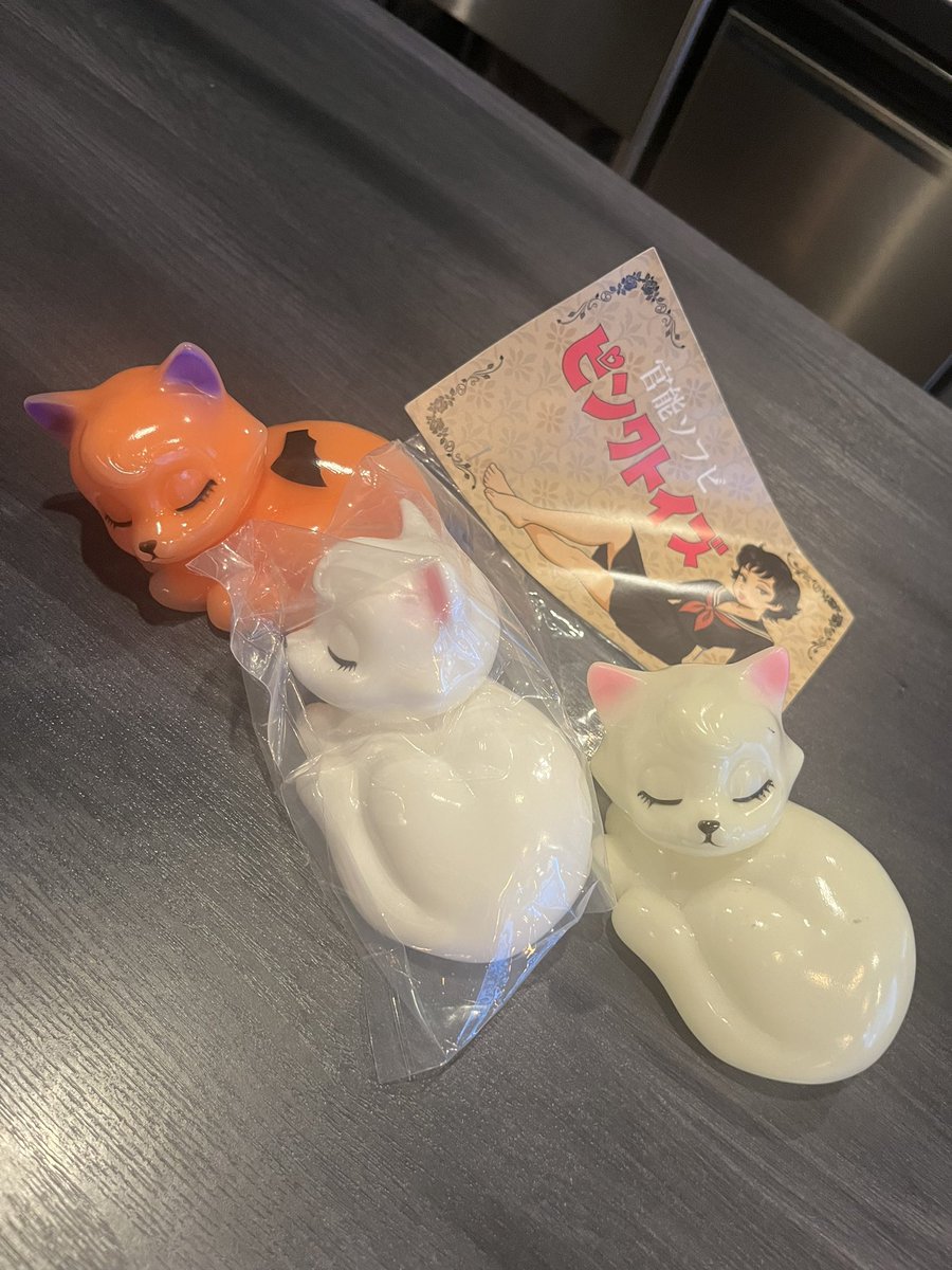 京ソフ戦利品！ 裏春猫！！ これでわが家は3匹！！！ 可愛い寝顔と裏腹