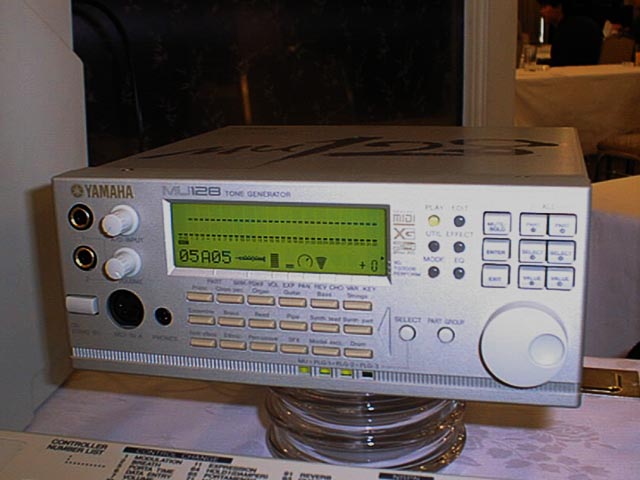 ヤマハ、128音同時発音可能なMIDI音源