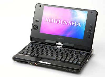 工人舎、59,800円のWindows XP搭載7型モバイルノート