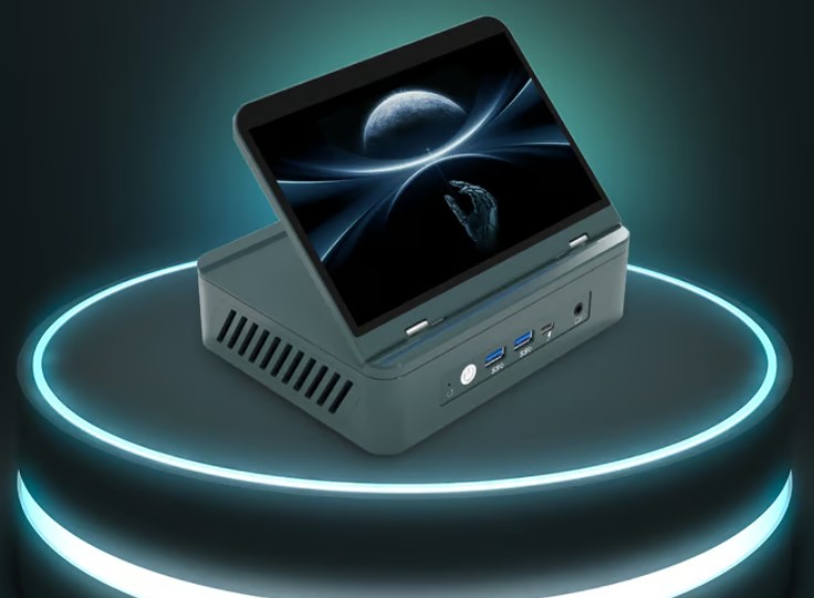 キーボード付きPCがどうかしたか？7型ディスプレイ付きミニPC爆誕 - PC