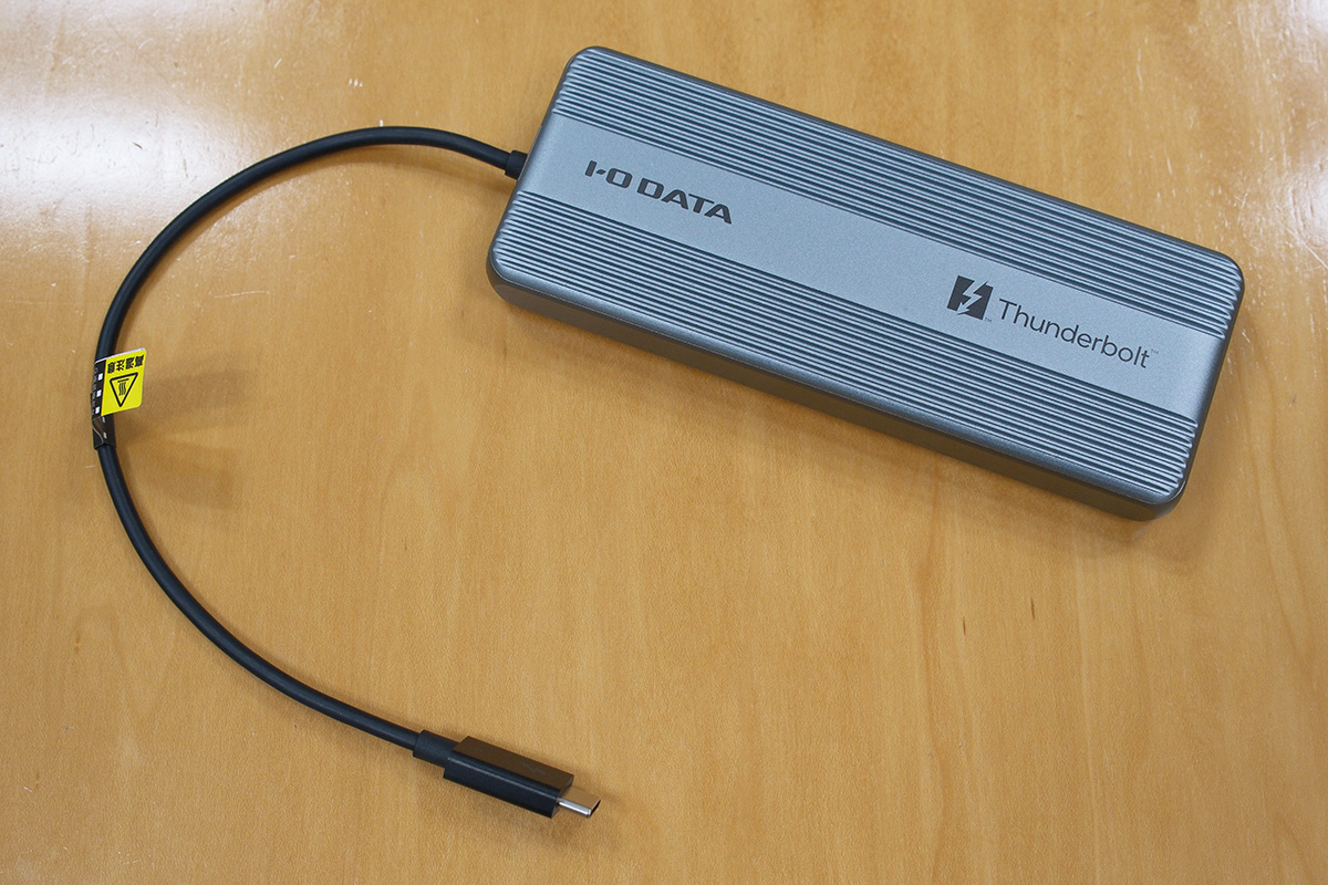 アイ・オーからThunderbolt 5対応SSDが登場。最大リード6GB/s - PC Watch