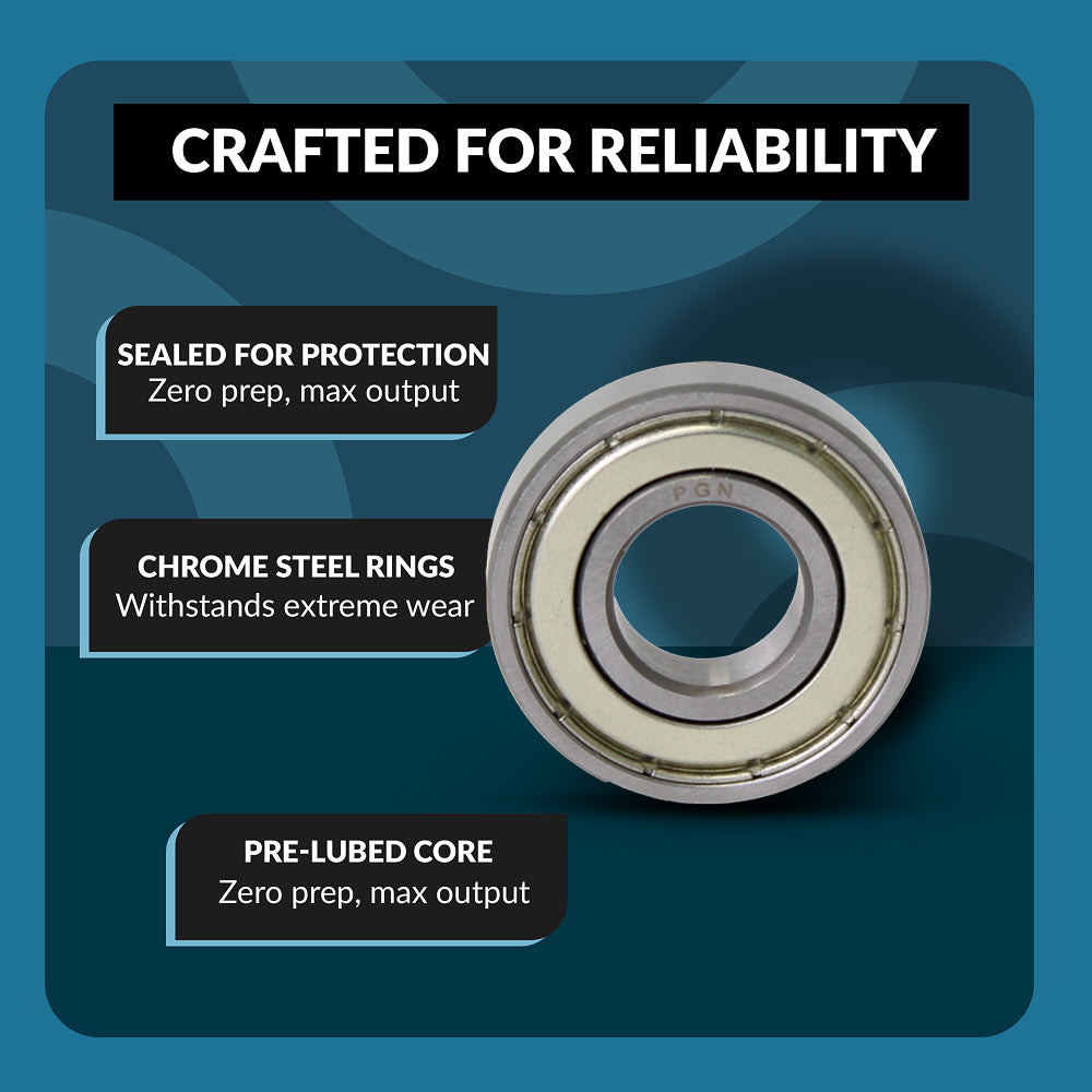 6207-ZZ BB - Lubricated Chrome Steel Sealed - 35x72x17 – PGN