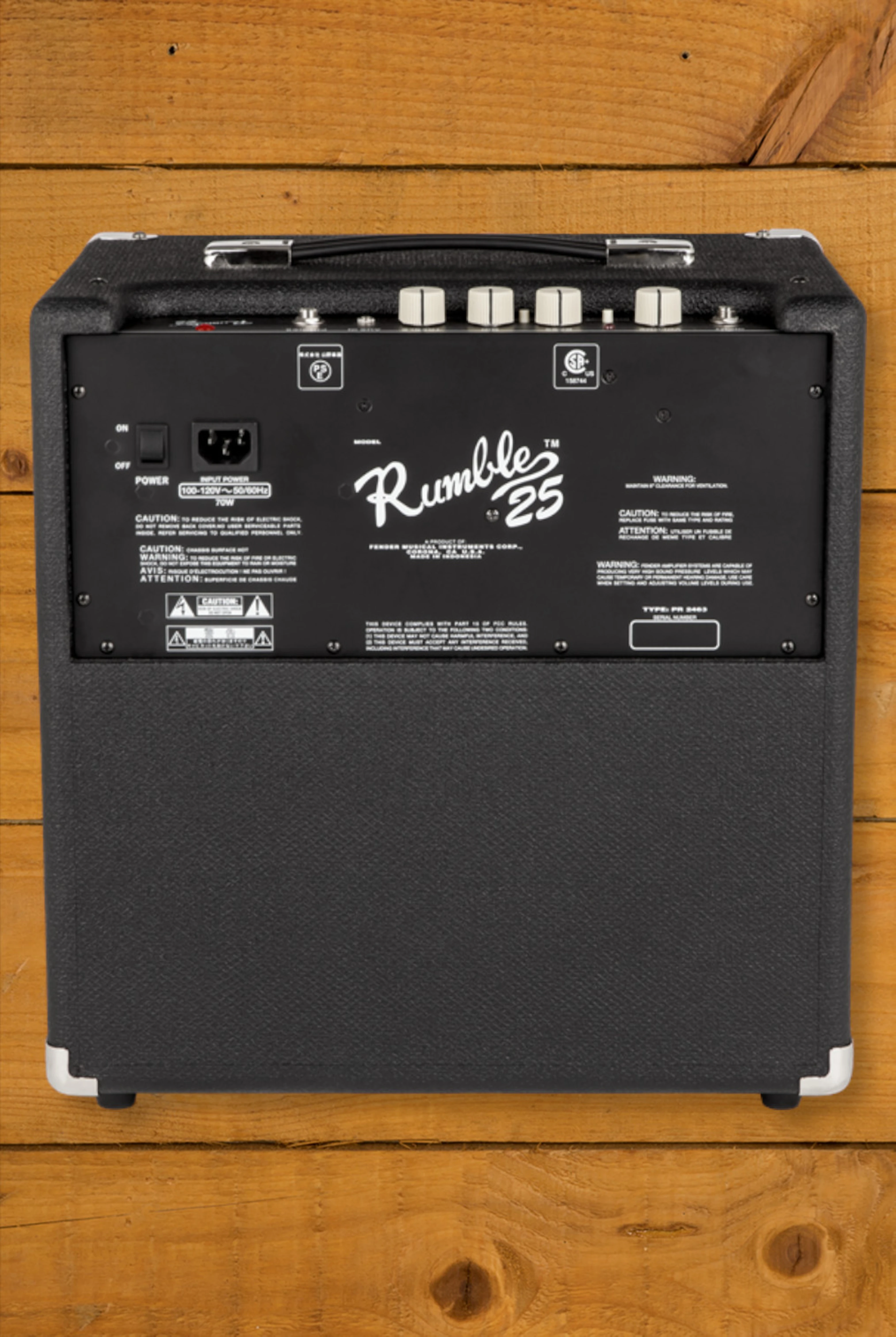 Fender Rumble 25 - 25W Bass Combo Amp - 1x8