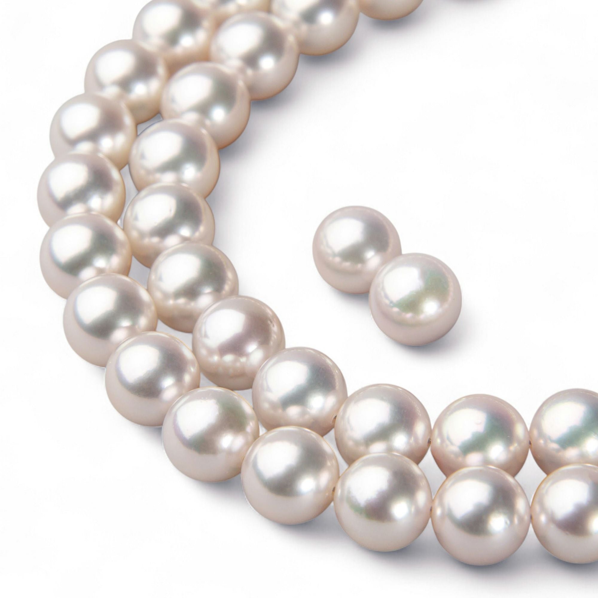 あこや真珠 イヤリング7.5-8.0mm K14WG | あこや真珠ピアス・イヤリング