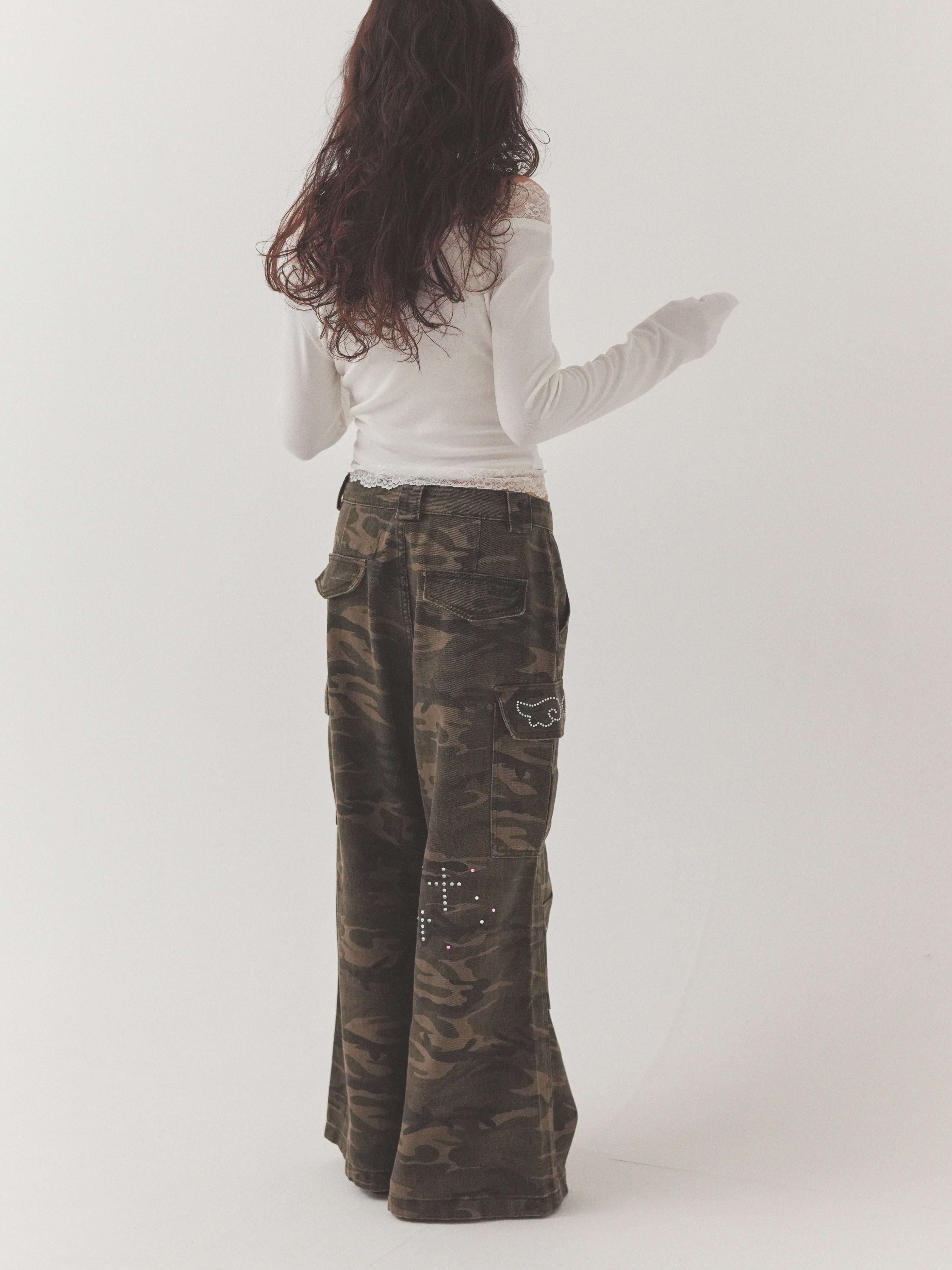 babycamo pants｜PELLICULE | ぺリキュール