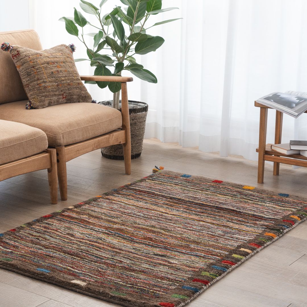 ギャッベ ラグサイズM (約150×200cm） – Persiadirect