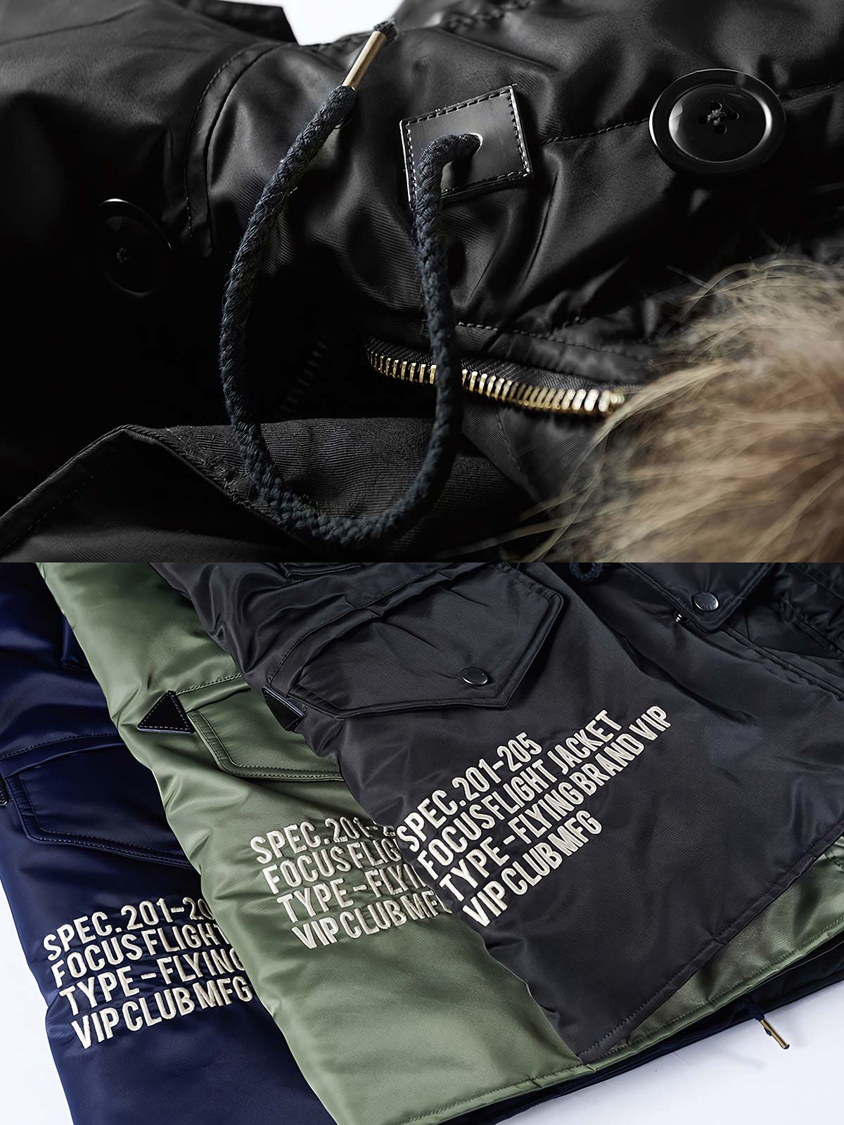 N3B 中綿 フライトジャケット -PESSOA CLUB