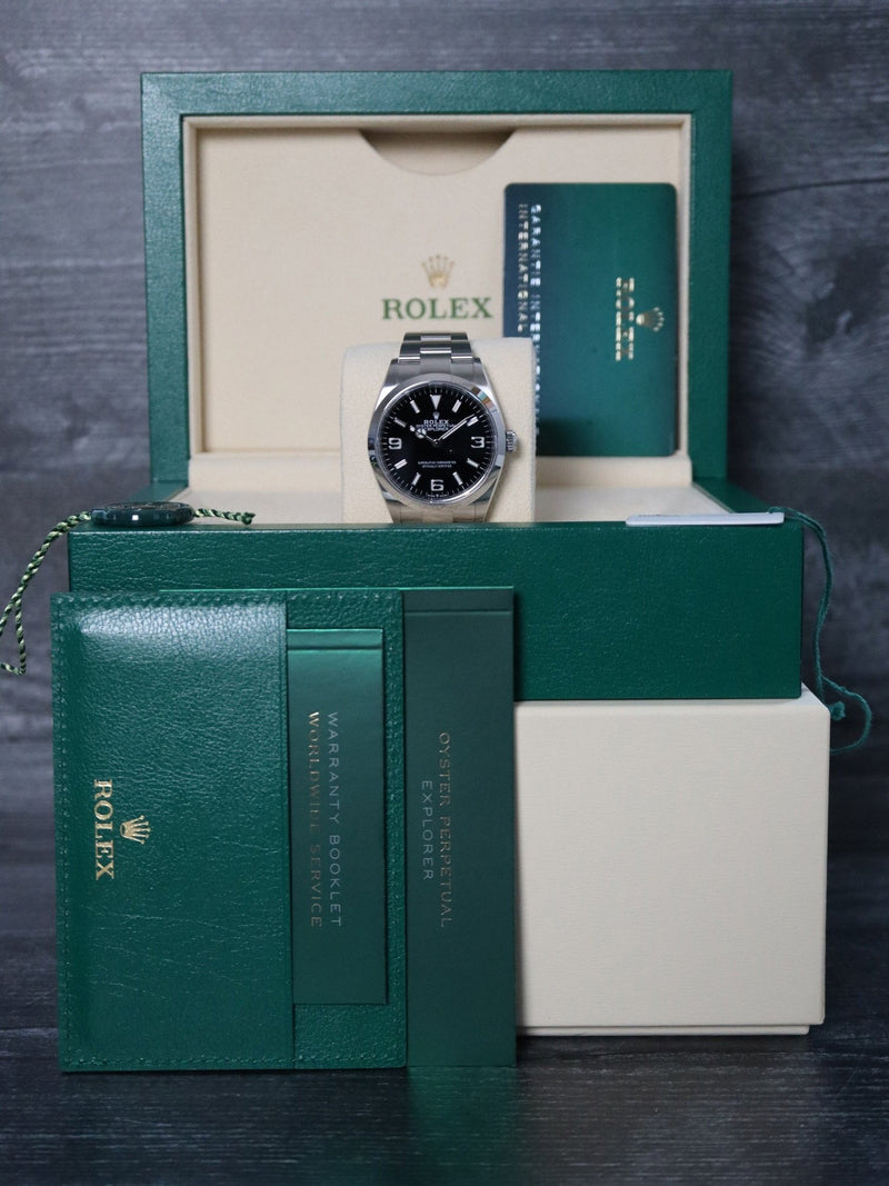 40010: Rolex Explorer 36, Ref. 124270, 2023 Full Set – Paul Duggan