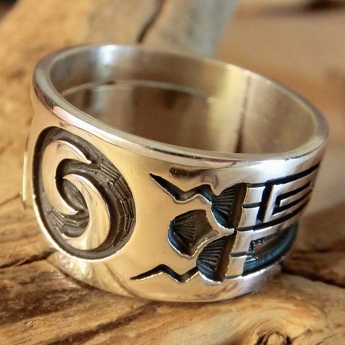 ホピ族：フレンドシップデザイン リング 21号 - PINE☆FIELD（パイン