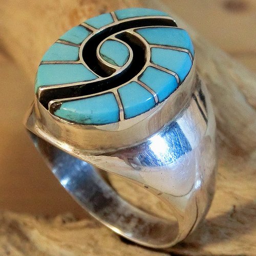 ズニ族：フレンドシップデザイン リング 22号 - PINE☆FIELD（パイン