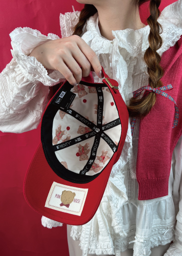 NEW ERA × PINK HOUSE “ANNIVERSARY TEDDY” CAP