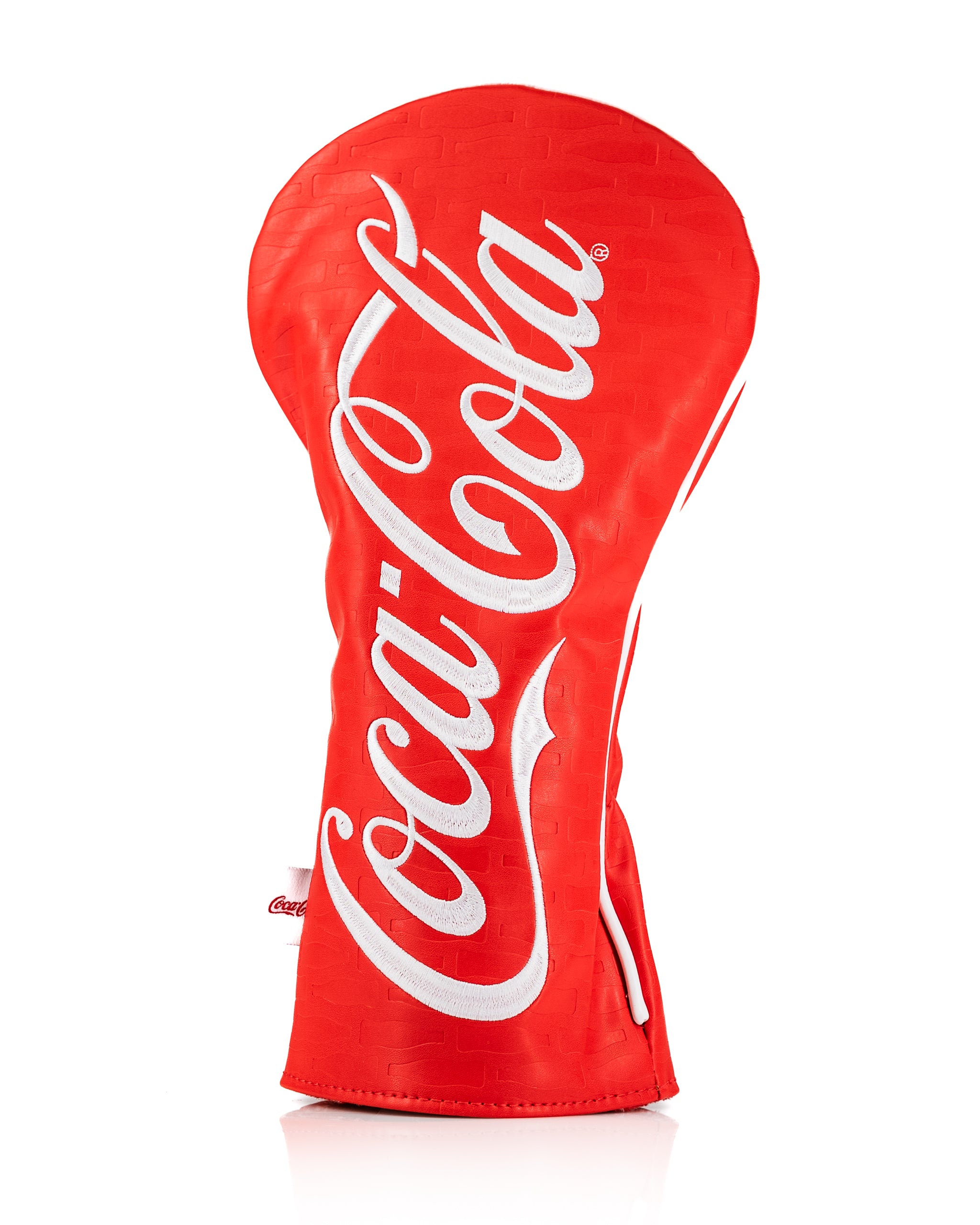 Coca-Cola Driver Cover | Bold Synthetic Leather | Fits Standard