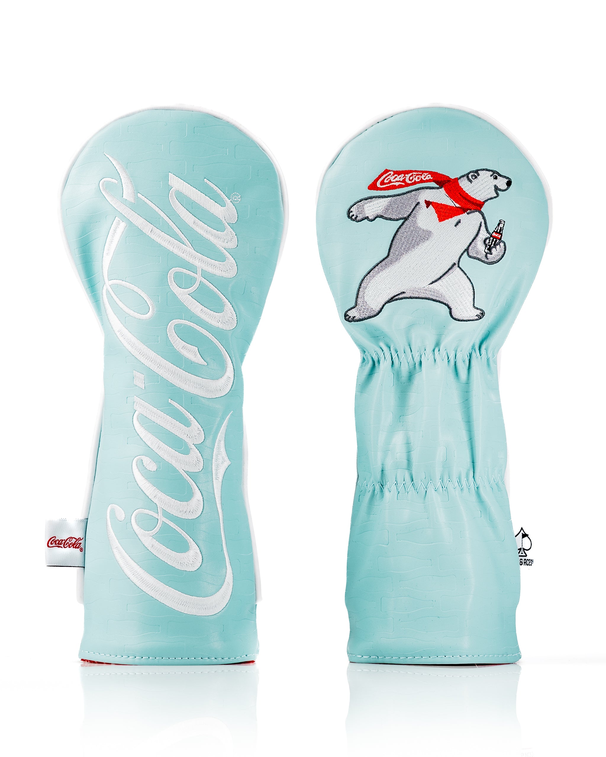 Coca-Cola Fairway Cover | Bold Synthetic Leather | Fits All