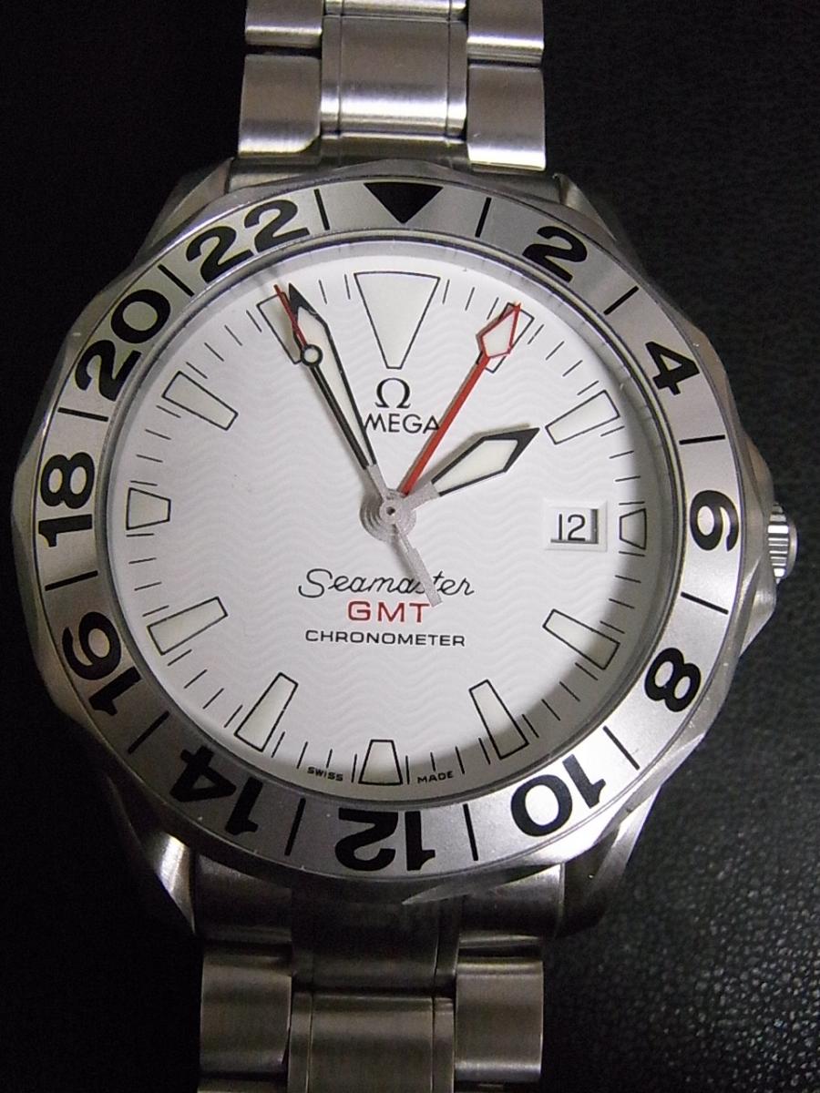 2538.20高価買取事例－オメガ シーマスター 2538.20 白文字盤×赤針