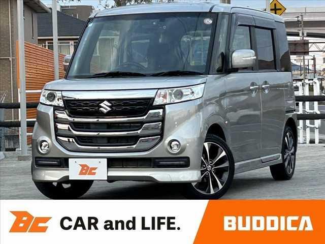 スズキ スペーシアカスタムZ ベースグレード 禁煙車 車検整備付