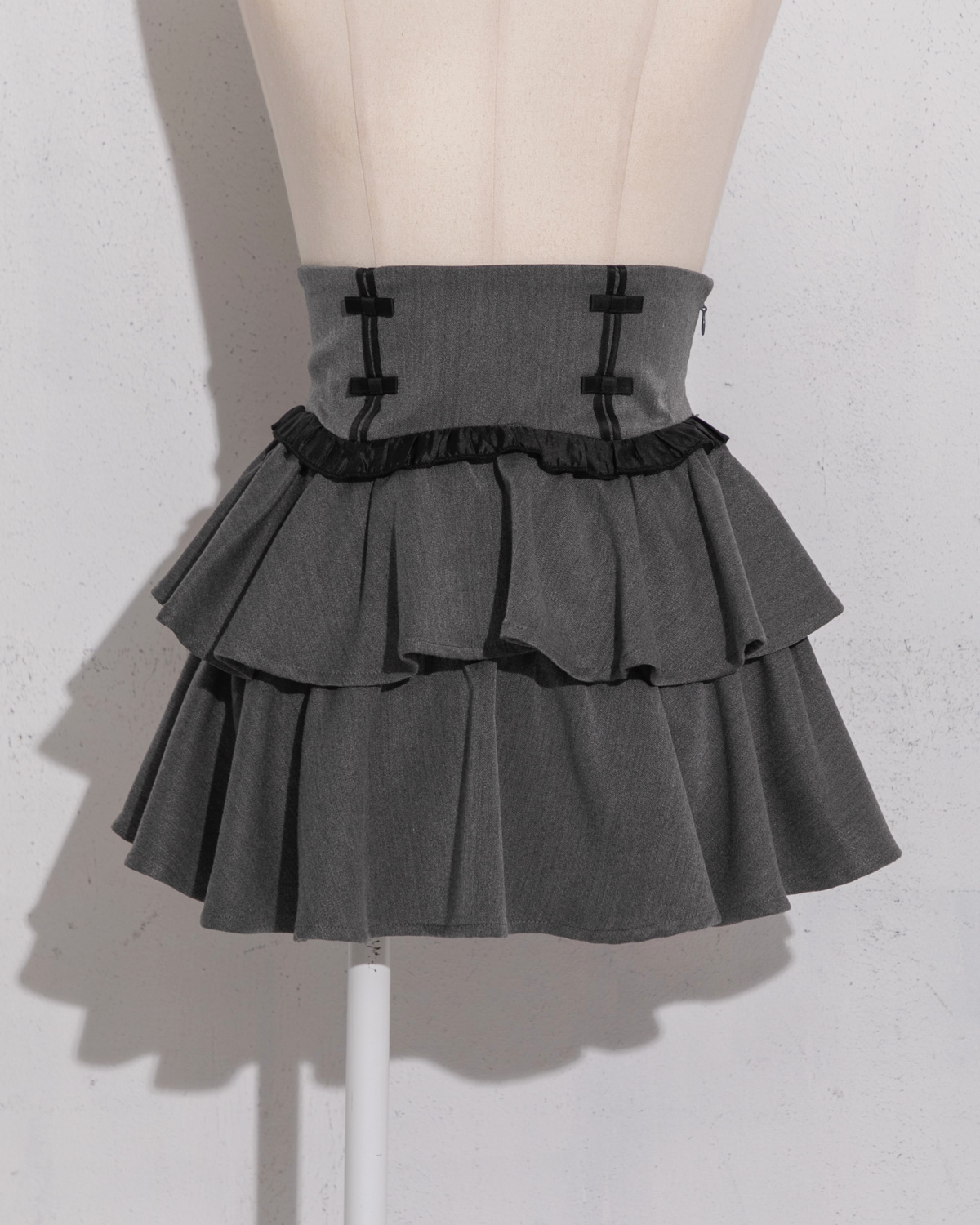 ティアードフリルドーリーミニスカート – pium