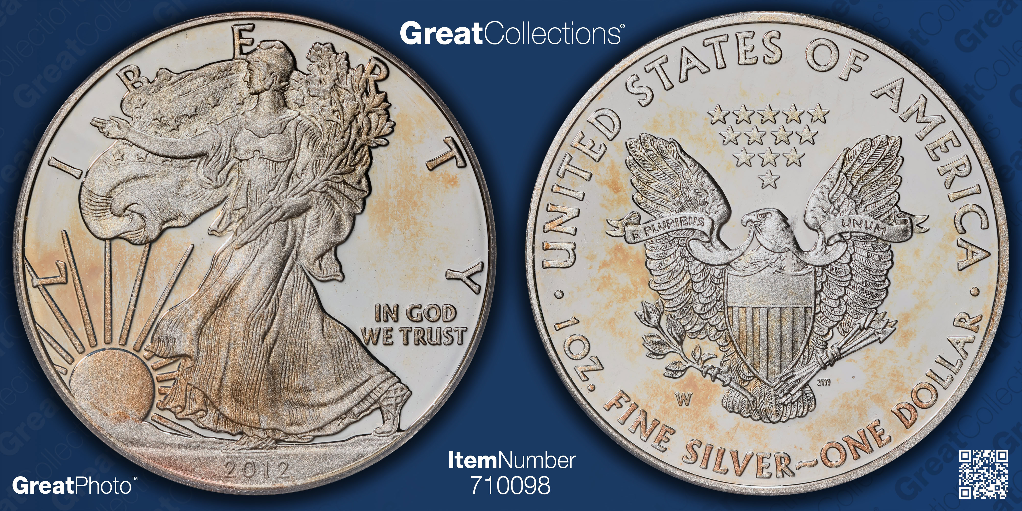 2012-W $1 Silver Eagle First Strike PCGS Proof-70 DCAM (John M