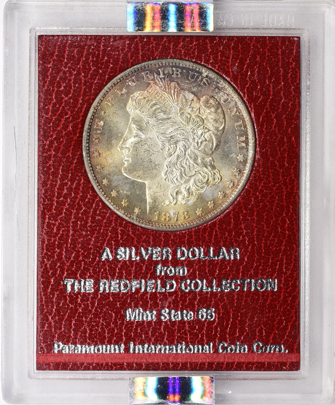 1878-CC Morgan Silver Dollar NGC MS-63 (Redfield Collection